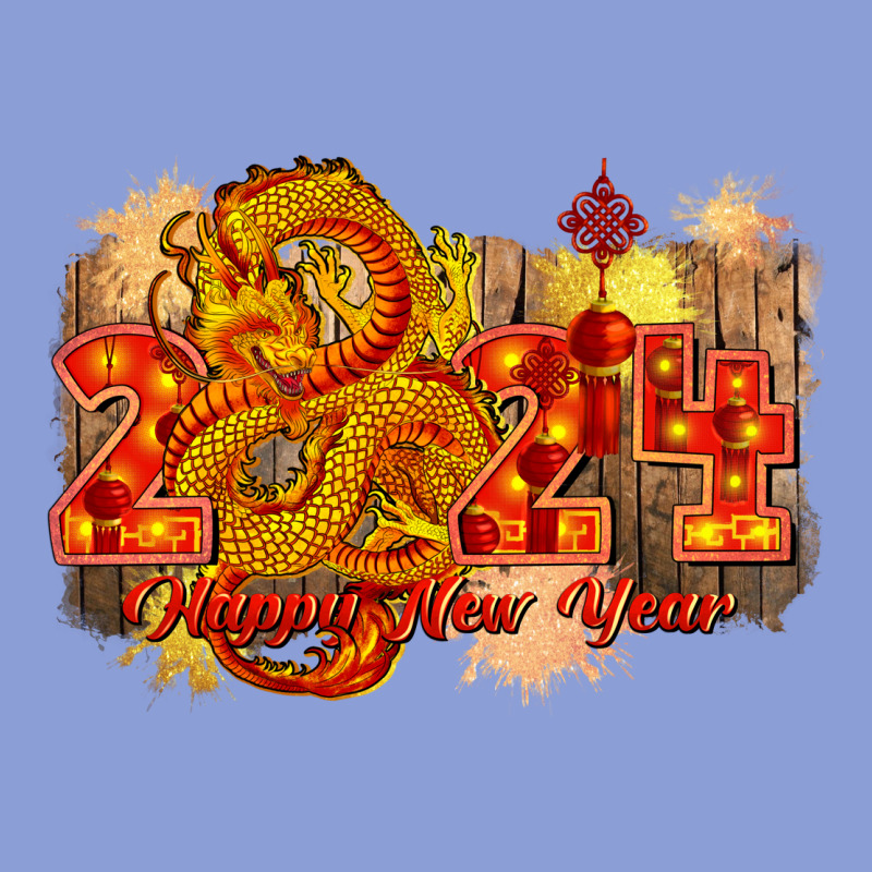 Year Of The Dragon Chinese New Year 2024 Long Sleeve Tee by CowGirlArtShop | Teevron