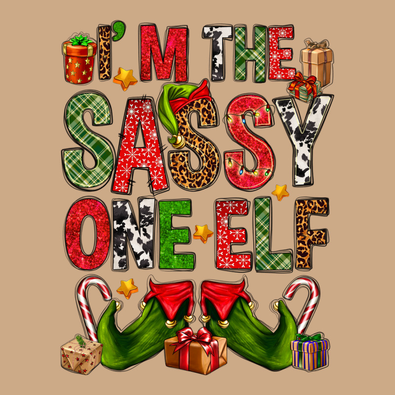 I'm The Sassy On The Elf Vintage Hoodie by NancyCooperArtShop | Teevron
