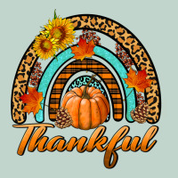 Thankful Pumpkin Rainbow Zipper Hoodie | Teevron
