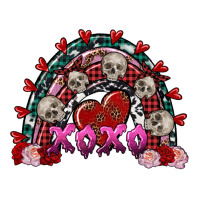 skull xoxo rainbow valentine's day | Teevron