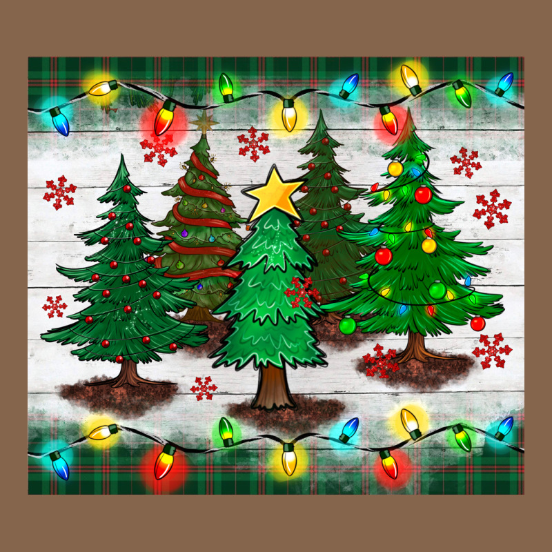 Christmas Trees Tumbler Premium Tee by BundleAndBundleShop | Teevron
