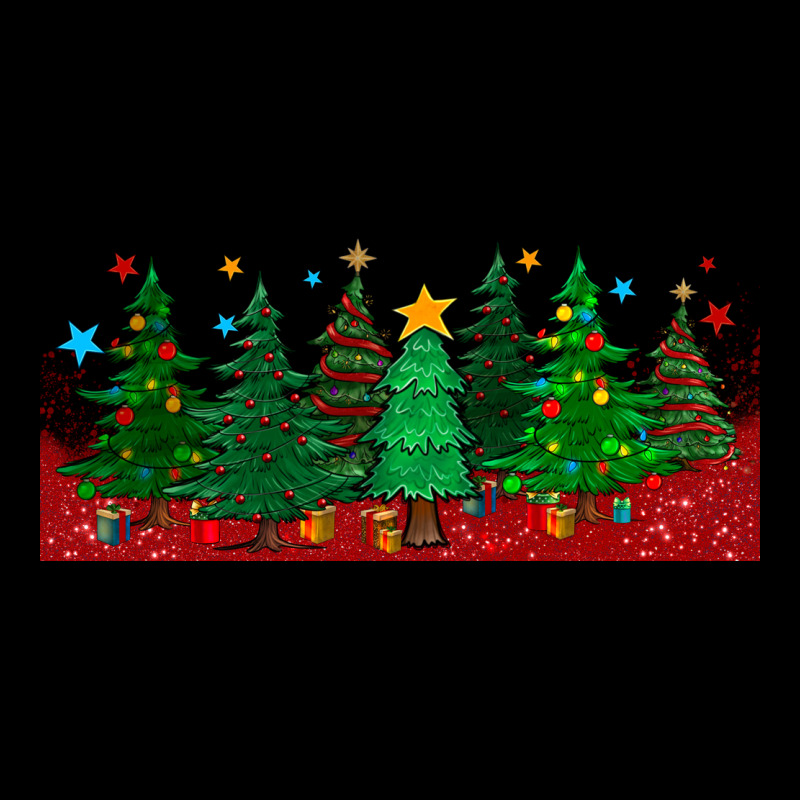 Christmas Trees Libbey Glass Premium Tee by BundleAndBundleShop | Teevron