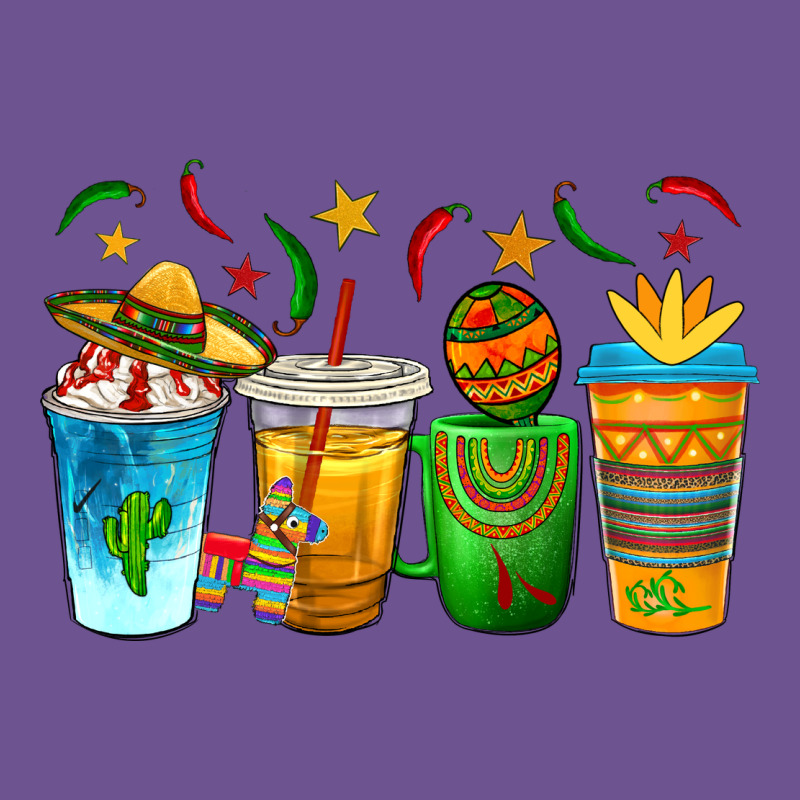 Cinco De Mayo Coffee Cups Vintage Tee by texasbilliewilder | Teevron