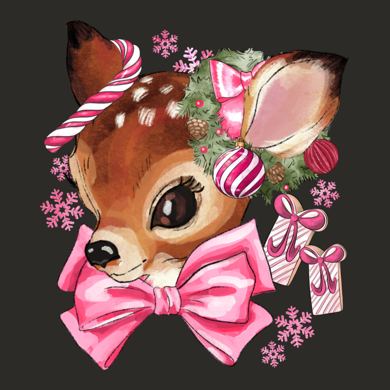 Reindeer Head Christmas Heavy Core Tee by MaliasSmallBusiness | Teevron