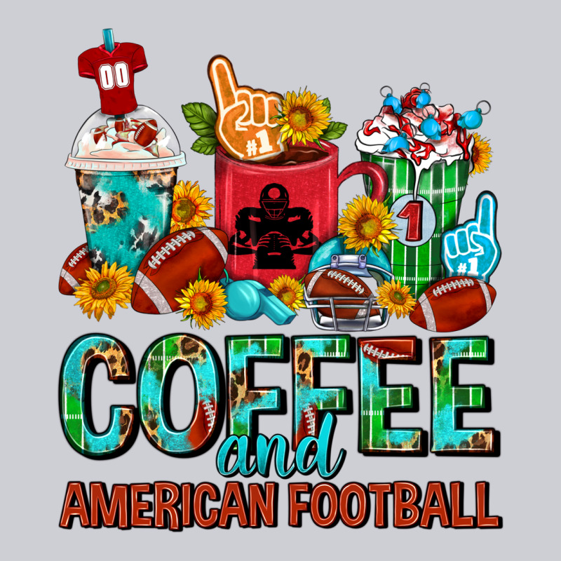 Coffee And American Football Coffee Cups Heavyweight Sweatshirt by FaDigitalArtStudio | Teevron