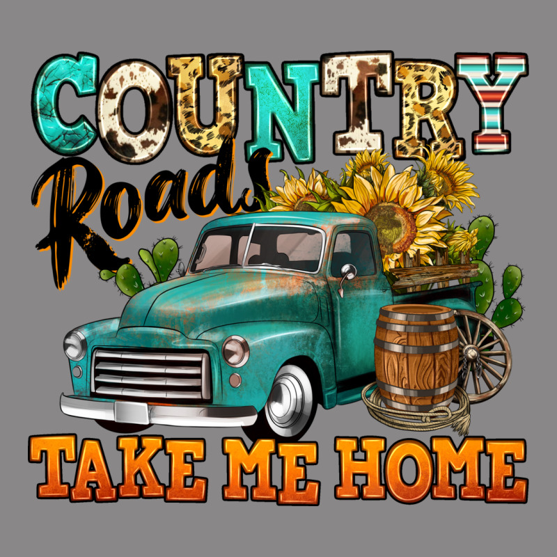 Country Roads Take Me Home Vintage Truck Vintage Tee by Jasminsmagicworld | Teevron