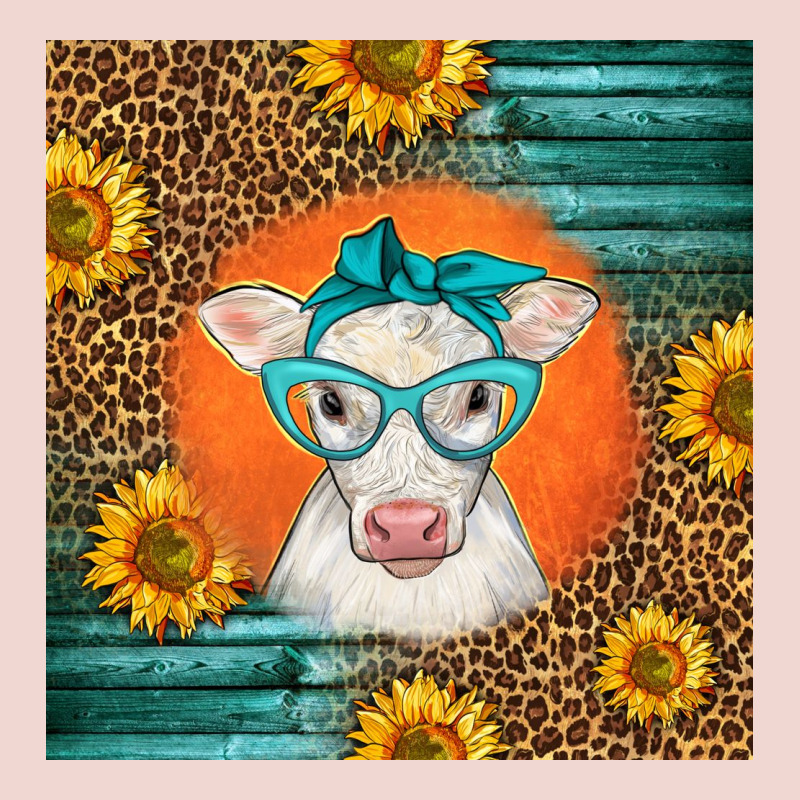 Charolais Cow Premium Sweatshirt by LillyAllenDesigns | Teevron