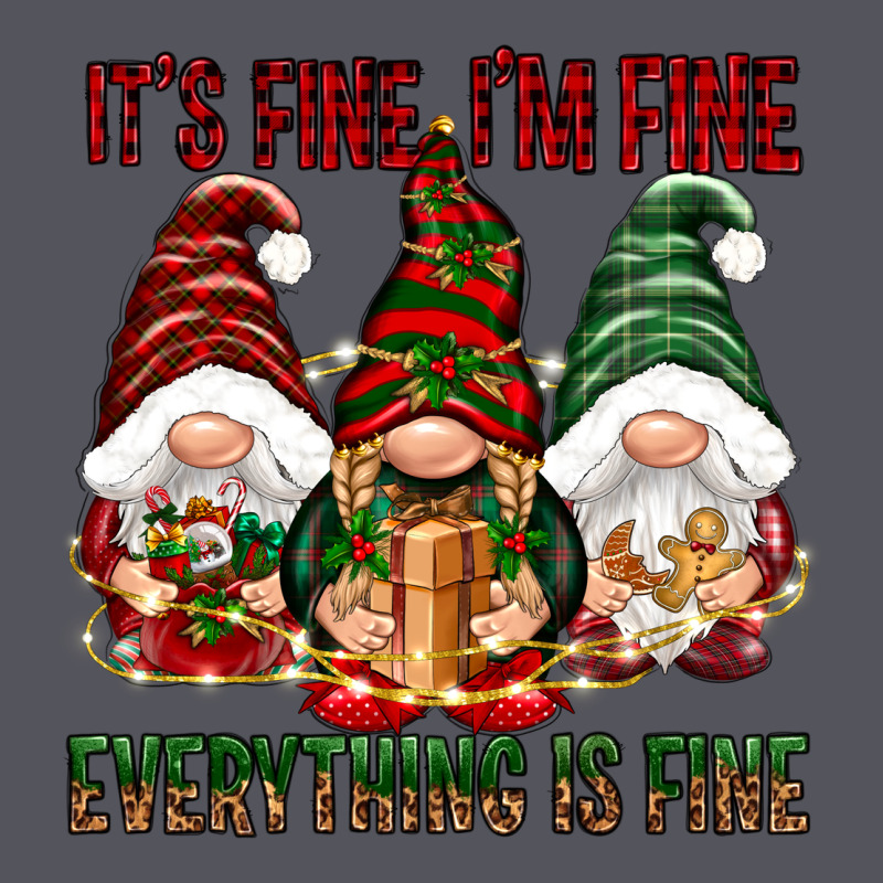 It's Fine I'm Fine Everything Is Fine Vintage Hoodie by NancyCooperArtShop | Teevron