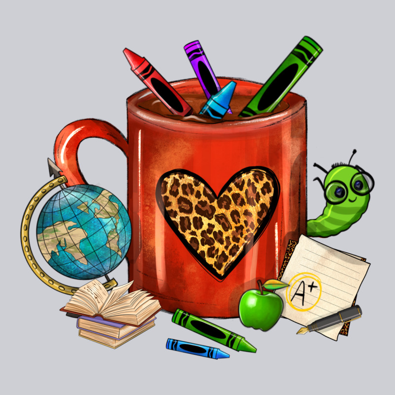Teacher Crayons Coffee Mug Heavyweight Sweatshirt by FaDigitalArtStudio | Teevron