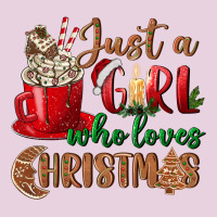 Just A Girl Who Loves Christmas Ladies Tee | Teevron