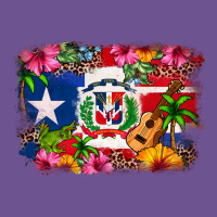 Dominican Republic And Puerto Rico Flag Vintage Tee | Teevron