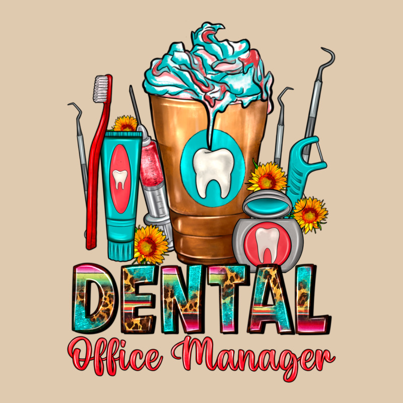 Dental Office Manager Cold Drink Frappe Heavyweight Sweatshirt by FaDigitalArtStudio | Teevron