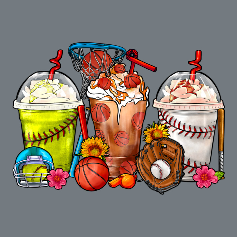Softball Basketball Baseball Sports Coffee Cups Heavyweight Sweatshirt by FaDigitalArtStudio | Teevron