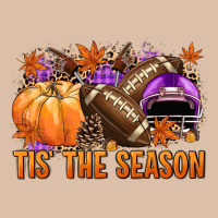 Tis' The Season Football Purple Helmet Urban Heavy Tee | Teevron