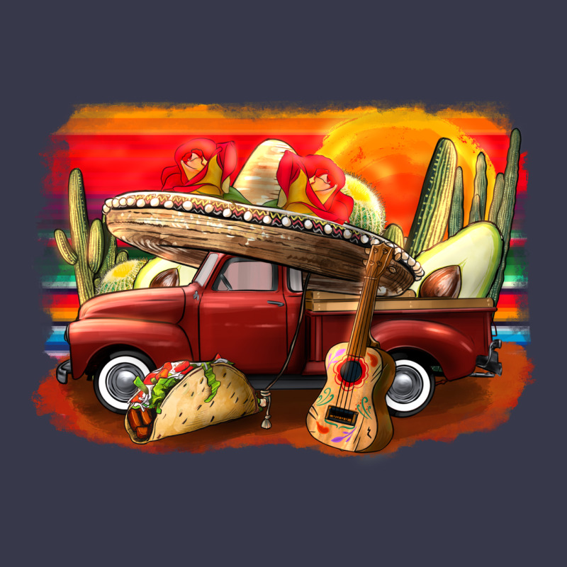 Mexican Cinco De Mayo Truck Long Sleeve Tee by CowGirlArtShop | Teevron