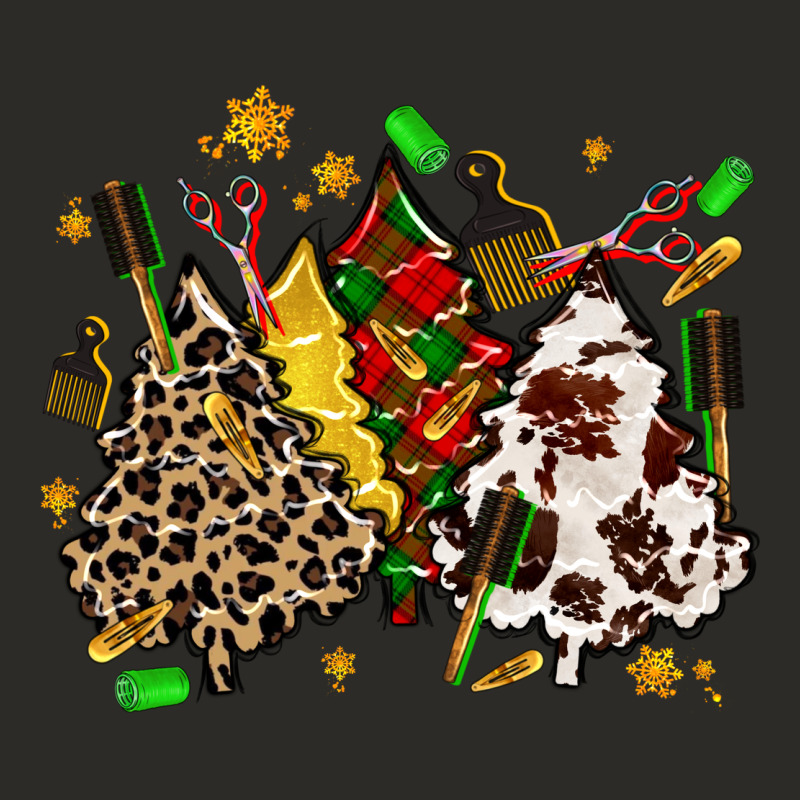 Hair Stylist With Christmas Tree Heavy Core Tee by MaliasSmallBusiness | Teevron