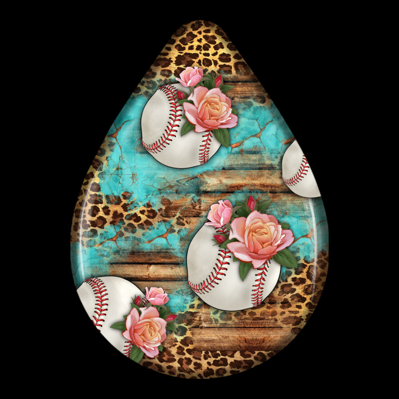 American Football And Western Roses Teardrop Ladies Tee by BundleAndBundleShop | Teevron