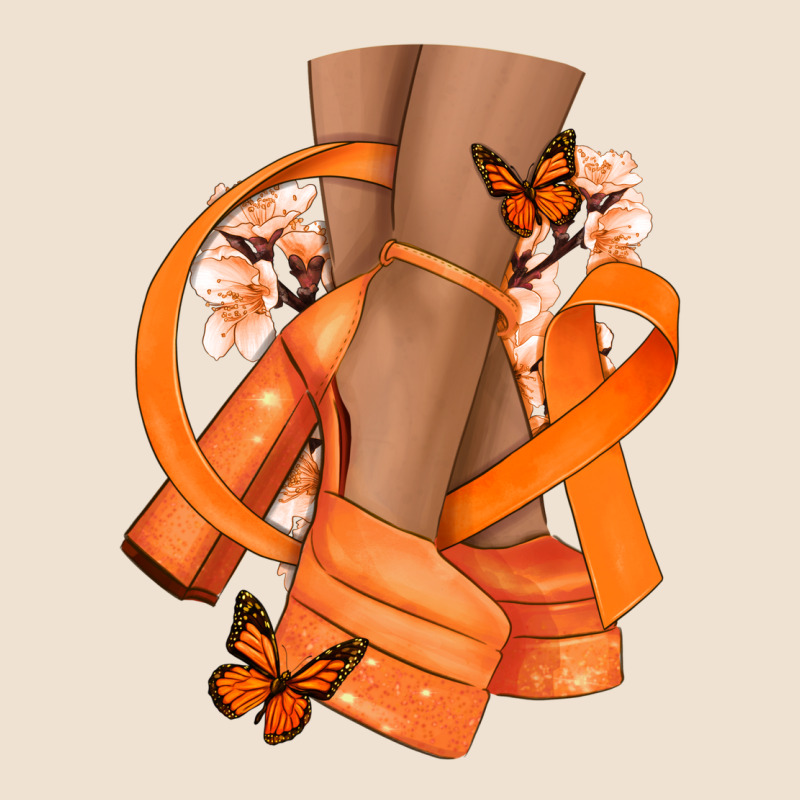 Kidney Cancer Diva Orange Ribbon Urban Heavy Tee by NancyCooperArtShop | Teevron