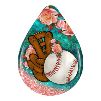 baseball and western roses teardrop  3 | Teevron