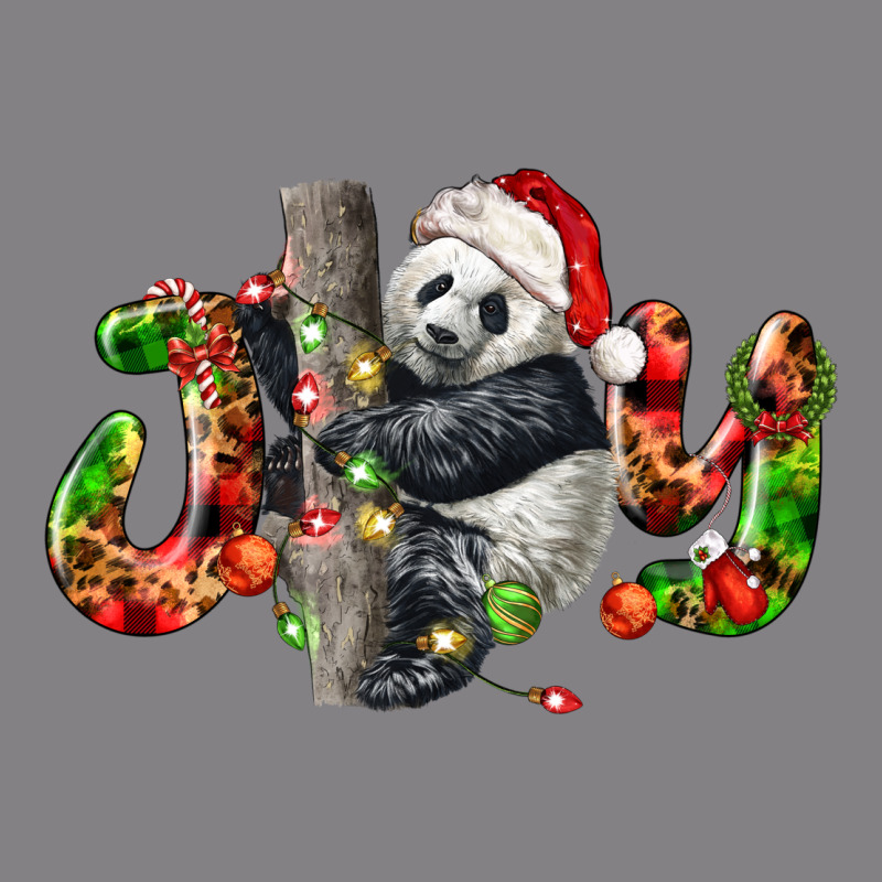 Panda Joy Christmas Heavyweight Hoodie by LillyAllenDesigns | Teevron