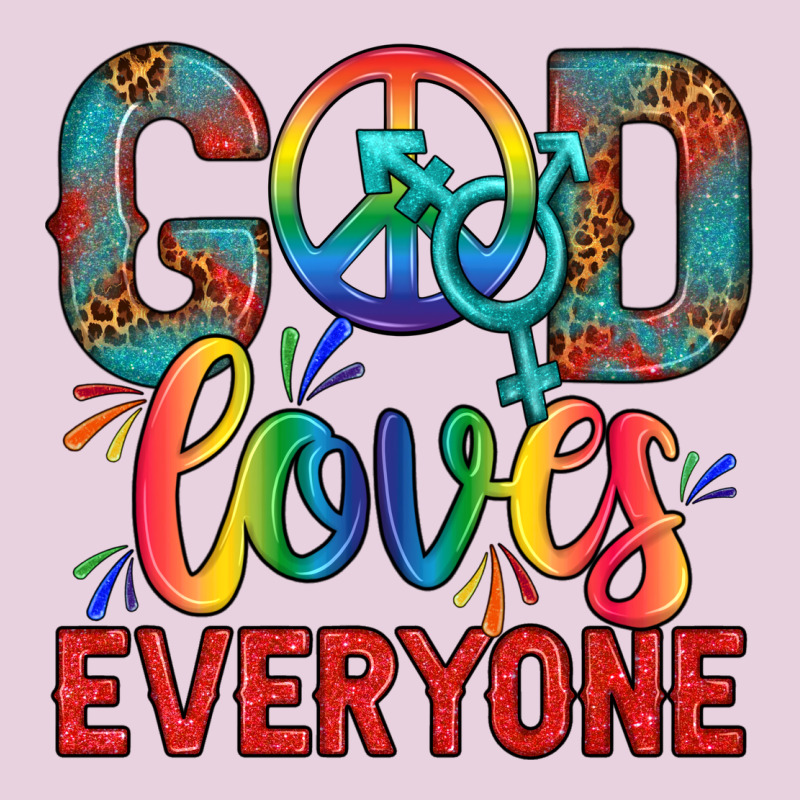 Lgbtq God Loves Everyone With Unicorn Ladies Tee by BundleAndBundleShop | Teevron