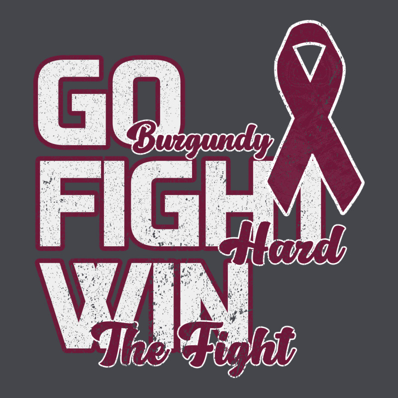 Go Burgundy Fifht Hard Win The Fight Classic Tee by Bettercallsaul | Teevron