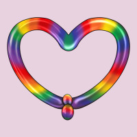 Lgbtq Heart Balloon Ladies Tee | Teevron