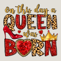 On This Day A Queen Was Born Heavy Core Tee | Teevron
