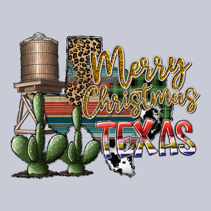 Merry Christmas Texas Heavyweight Hoodie by SublimationCraftShop | Teevron