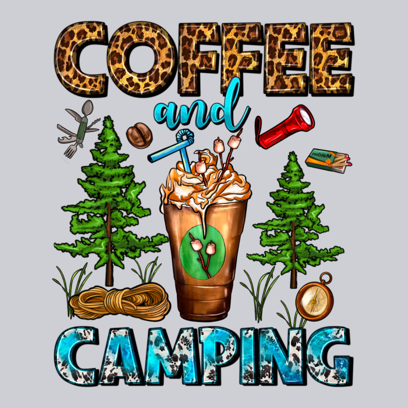 Coffee And Camping Frappe Heavyweight Sweatshirt by FaDigitalArtStudio | Teevron