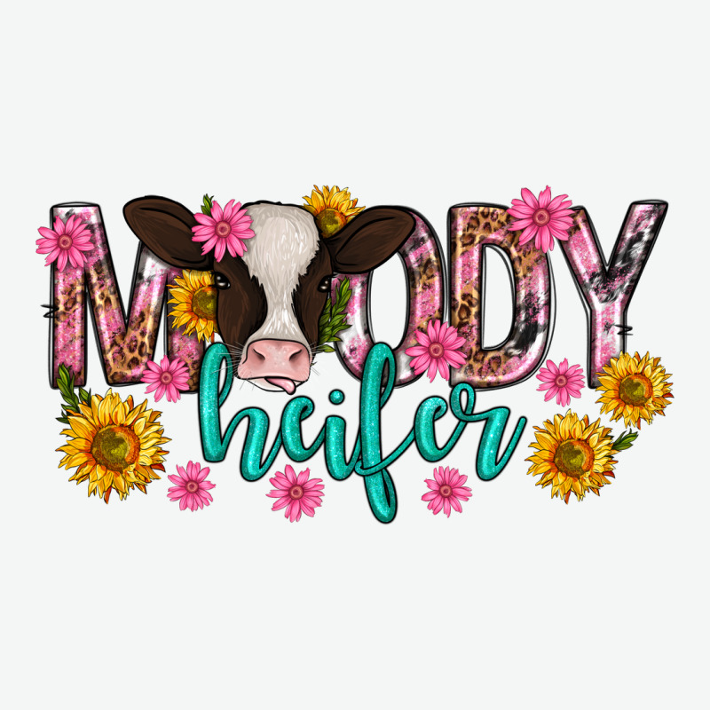 Moody Heifer Mother's Day Urban Heavy Tee by texasbilliewilder | Teevron