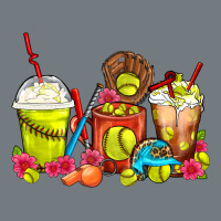 Softball Coffee Cups Heavyweight Sweatshirt | Teevron