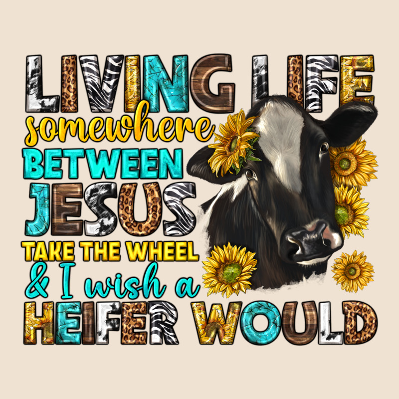 Living Life Somewhere Between Jesus Urban Heavy Tee by texasbilliewilder | Teevron