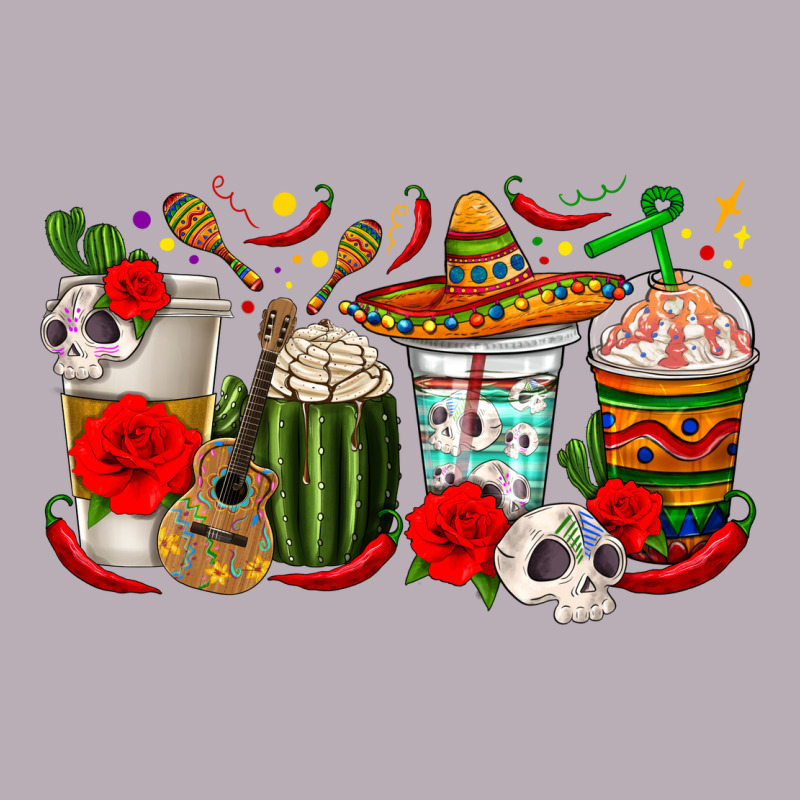 Hispanic Heritage Month Coffee Cups Vintage Tee by texasbilliewilder | Teevron