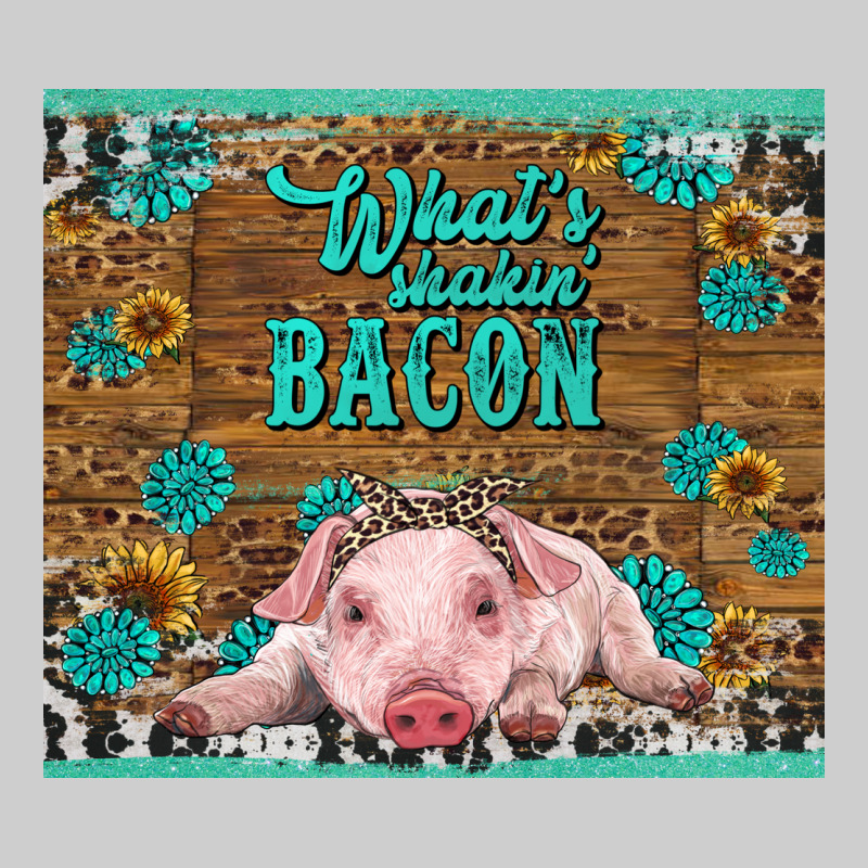 Whats Shakin Bacon Baby Pig Premium Tee by RanaPortraitStore | Teevron