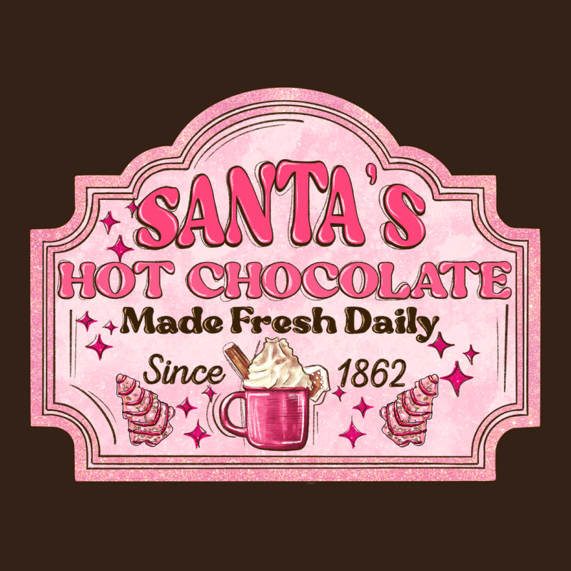 Santas Hot Chocolate Heavy Core Tee by MaliasSmallBusiness | Teevron