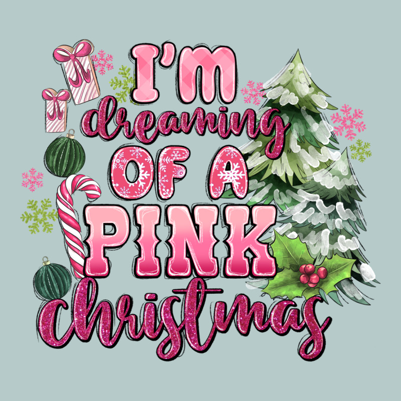Im Dreaming Of A Pink Christmas Heavy Core Tee by MaliasSmallBusiness | Teevron
