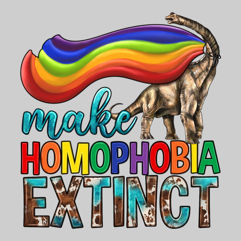 Lgbtq Make Homophobia Extinct Premium Tee by BundleAndBundleShop | Teevron