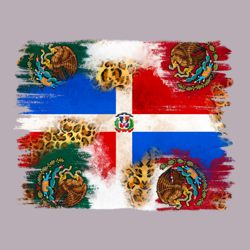 Mexican And Puerto Rico Flag Vintage Tee by texasbilliewilder | Teevron