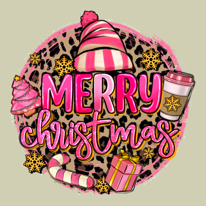 Pink Merry Christmas Heavy Core Tee by MaliasSmallBusiness | Teevron