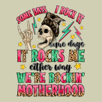 Some Days I Rock It Some Days It Rocks Me Heavy Core Tee | Teevron