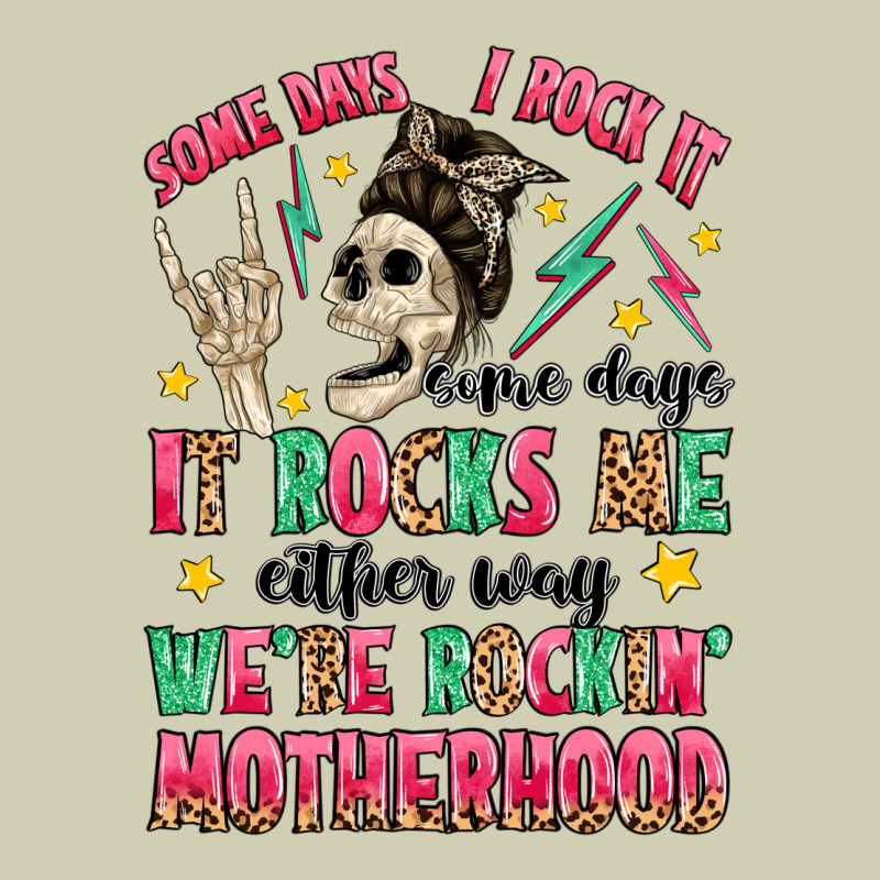 Some Days I Rock It Some Days It Rocks Me Heavy Core Tee by MaliasSmallBusiness | Teevron