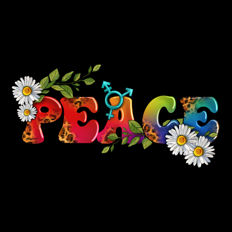 Lgbtq Peace With Daisy Premium Tee by BundleAndBundleShop | Teevron