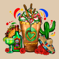 Mexican Cold Drink With Cactus Sombrero And Tequil Heavyweight Sweatshirt | Teevron
