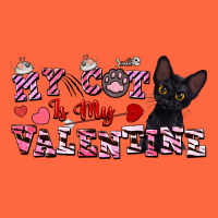 My Cat Is My Valentine Premium Hoodie | Teevron