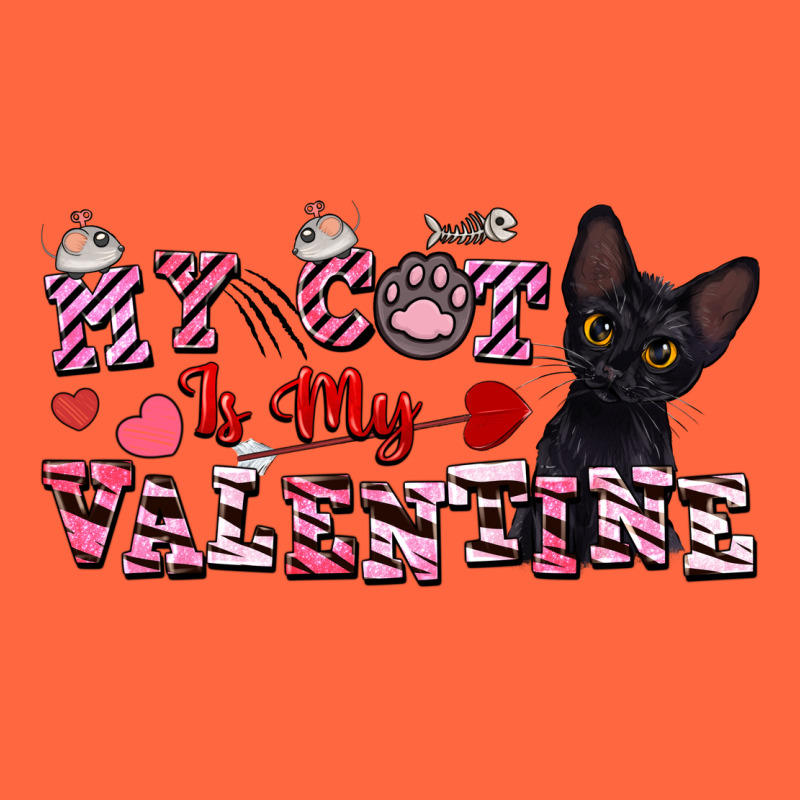 My Cat Is My Valentine Premium Hoodie by FaDigitalArtStudio | Teevron