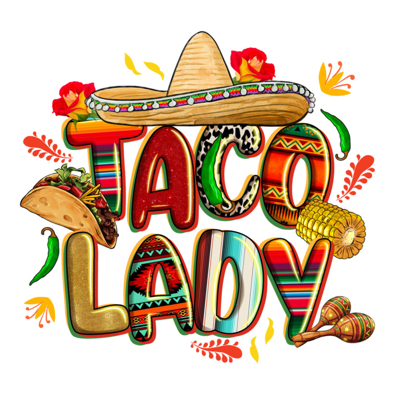 Cinco De Mayo Taco Lady Long Sleeve Tee by CowGirlArtShop | Teevron