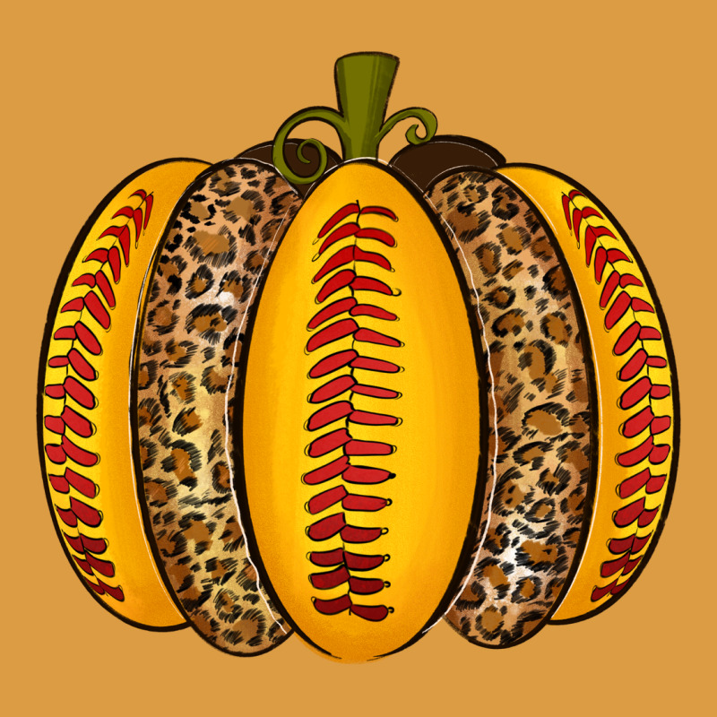 Softball Pumpkin Urban Heavy Tee by texasbilliewilder | Teevron