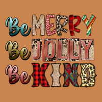 Be Merry Be Jolly Be Kind Heavyweight Hoodie | Teevron
