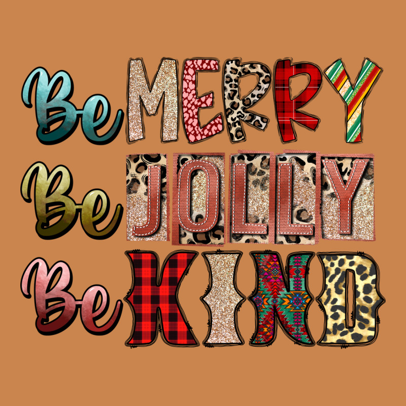 Be Merry Be Jolly Be Kind Heavyweight Hoodie by SublimationCraftShop | Teevron